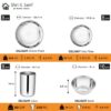 101-Piece Stainless Steel Dinner Set