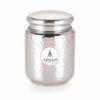 Sanskriti Exports Stainless Steel Hammered Pearl Canister with Thread Lock Lid | Food Grade Heavy Gauge Multipurpose Airtight Storage Jar | Container or Dabba for Kitchen (Pack of 1, 1500 ml)
