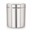 Sanskriti Exports Stainless Steel Silver 22 Gauge Deep Dabba/Storage Container 1400 ml, 1 Pcs, Ideal for Storing Grains, Snacks, Leftovers, Perfect for Daily Use, Easy to Clean.