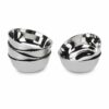 Sanskriti Exports Compact Stainless Steel Chutney & Sauce Bowl Set ? 85ML (Pack of 6) | Everyday Essential
