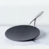 Sanskriti Exports Stainless Steel Handle Roti Tawa | Nonstick Dosa Tawa | Big Size Tawa Pan | Induction Base | 26 cm, Black - Image 2