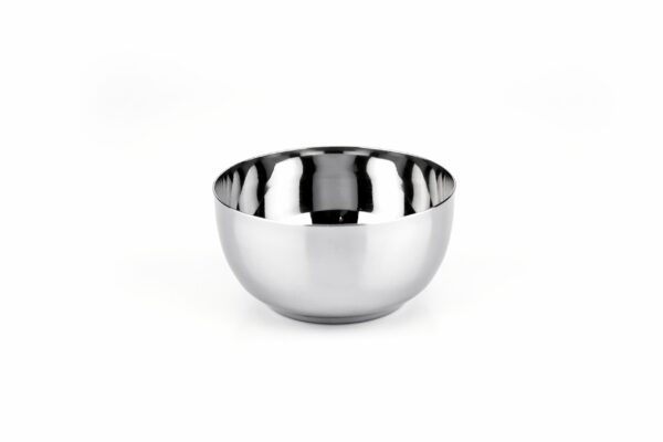Stainless Steel - Vegetable Serving Bowls Set of 6 | 150ML Each | Ideal Katori for Curry, Dal, Raita, Sweets | Durable & Rust-Free Kitchen Essentials | Mirror Finish Steel Bowls