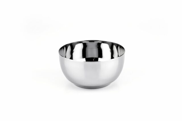 Stainless Steel - Vegetable Serving Bowls Set of 6 | 150ML Each | Ideal Katori for Curry, Dal, Raita, Sweets | Durable & Rust-Free Kitchen Essentials | Mirror Finish Steel Bowls