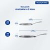 Tramontina Fusion Healthy Triply Ceramic 28cm Dosa Tawa with Lid, Set of 4 | Non-Toxic | Induction Friendly | Indian Kitchenware - Image 5