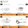 101-Piece Stainless Steel Dinner Set