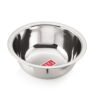 Sanskriti Exports Stainless Steel Serving Bowl Set | 1100 ml, 1500 ml & 2100 ml Snacks Serving and Mixing Bowl Set | Kitchen Accessories Items, Set of 3
