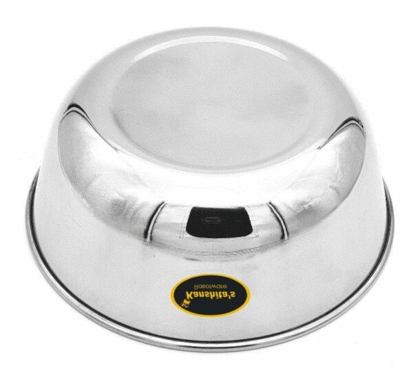 Sanskriti Exports Heavy Gauge Stainless Steel Solid Mixing/Serving Bowl (2 Liter and 3 Liter or 4 Liter)