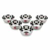 Sanskriti Exports Compact Stainless Steel Chutney & Sauce Bowl Set ? 85ML (Pack of 6) | Everyday Essential