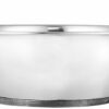 Stainless Steel Kadhai Set - 22 cm and 27 cm, Induction Bottom