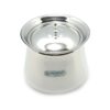 Coconut Stainless Steel Handi with Lid ? Heavy Duty Casserole Pot for Indian Cooking, Gas & Induction Compatible, Mirror Finish, Rust-Resistant Cookware | Pack of 1 | 750 ml