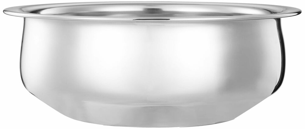 Sanskriti Exports Stainless Steel Handi Set size 15cm,16 cm,19cm,21cm (4 pieces, 750ml, 1100ml, 1500ml and 1900ml) - Image 5