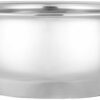 Sanskriti Exports Stainless Steel Handi Set - Set of 4 (15cm, 16cm, 19cm, 21cm) with Lids - Ideal for Indian Cooking - Image 5