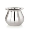 Sanskriti Exports Stainless Steel Heavy Lota | Mango Lota, 625ml | Durable & Rust-Resistant | Water Pot for Home & Puja | 1 Piece, Silver