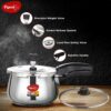 Pigeon by Stovekraft Inox Pro Stainless Steel Cooker 3L Outer Lid Cooker-Induction Base Compatible