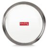 Sanskriti Exports Stainless Steel Dinner Set of 24 Pieces | 4 Plates, 4 Glasses, 8 Bowls, 4 Spoons, 4 Dessert Plates