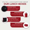 Sanskriti Exports Teso Elite Pro Stainless Steel Lunch Box Set with Cutlery, BPA-Free Lids, Microwave Safe Containers (290ml, 450ml & 600ml), Pickle Box, Water Bottle - Mahro - Image 3