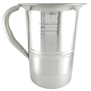 Sanskriti Exports Stainless Steel Water Jug - 1.5 Liter, Ideal for Kitchen, Dining, or Restaurant Use - Set of 1, Weighs 400gm (Approx)