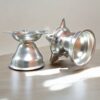 Sanskriti Exports 2 Inch Stainless Steel Diya for Traditional Oil Lamp, Home & Mandir Pooja Decor - Image 4