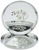 Sanskriti Exports Plate Set | Stainless Steel | Set of 6 | 12 Inches