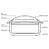 Milton Divine Jr. Inner Stainless Steel Serving Casserole Gift Set of 3 (430 ml, 830 ml, 1400 ml), PU Insulated Kitchen Hot Pot, Keeps Food hot & Fresh for Roti, Biryani, Orange