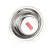 Sanskriti Exports Stainless Steel Serving Bowl Set | 1100 ml, 1500 ml & 2100 ml Snacks Serving and Mixing Bowl Set | Kitchen Accessories Items, Set of 3