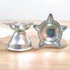 Sanskriti Exports 2 Inch Stainless Steel Diya for Traditional Oil Lamp, Home & Mandir Pooja Decor - Image 2