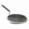 Sanskriti Exports Triply Stainless Steel Non Stick Tawa | Tri Ply Dosa Tawa | Stainless Steel Scratch Resistant Honey Comb Shape Coating roti and prantha tawa 25 cm