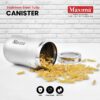 Maxima Stainless Steel Canister Set of 4 - Elegant Tulip Design for Tea, Coffee, and Spices with Lid | Leak Proof Airtight Masala Box (900ml) - Image 6