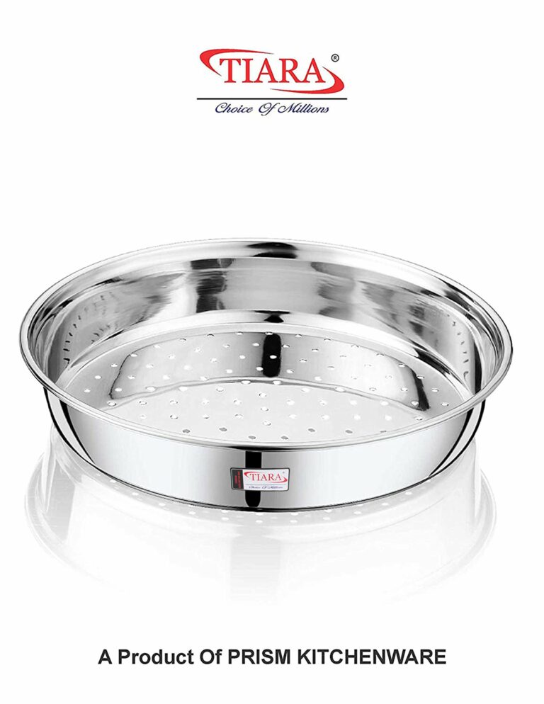 TIARA - LAXMI Hole CHALNI Wheat Strainer Stainless Steel for Kitchen 1Pc