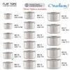 Sanskriti Exports Stainless Steel 12 22 Gauge Flat Bottom Tope, 1950 ml, Silver Durable Cookware for Efficient Boiling, Steaming, Cooking with Superior Heat Retention & Long-Lasting Performance