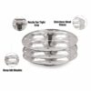 Sanskriti Exports 3 Plates Stainless Steel Heavy Quality Idli Stand/Idli Maker Makes 12 Large Size Idlis at Once.
