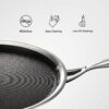 Stainless Steel Non-Stick Dosa Tawa with Induction Base, 30 cm, Set of 1