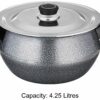 Sanskriti Exports 4.25L Non Stick Handi with Stainless Steel Lid for Indian Cooking and Pooja Decor - Image 6