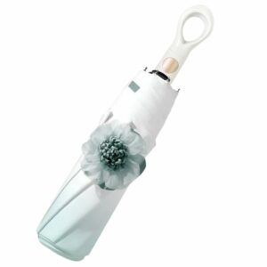 Compact Mini Folding Umbrella with UV Protection for All Weather