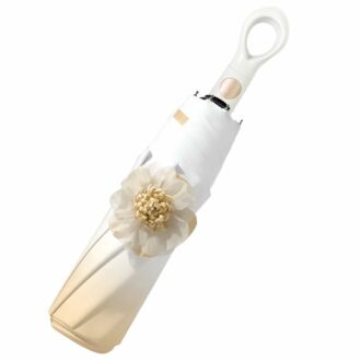 Mini Folding Umbrella with UV Protection and Windproof Design