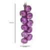 Set of 2 Realistic Artificial Onion Strings for Home Decor
