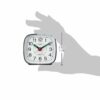 Modern Black Plastic Beep Alarm Clock - High Quality