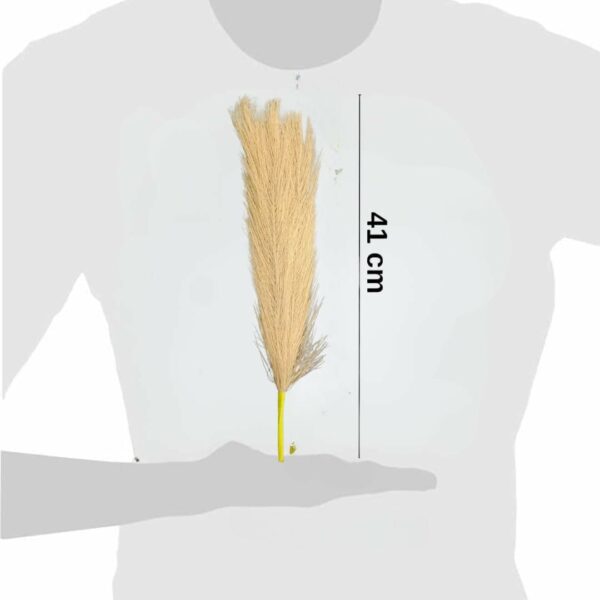 3 Pcs Faux Pampas Grass - Artificial Flowers for Home Decor - Image 2
