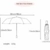Automatic Open Close Compact Travel Umbrella - Windproof & Lightweight