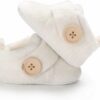 Comfortable Cotton Booties for Newborns 3-12 Months - Pink