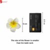 12 Pcs White Foam Hawaii Beach Floating Flowers for Decor