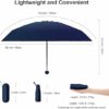 Compact Travel Umbrella for Women - Lightweight Mini Folding Sun & Rain Protection