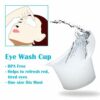 Eye Wash Cup Pack of 2 & Neti Pot for Sinus Relief