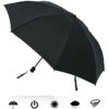Compact 3-Fold Travel Umbrella with Auto Open & Close