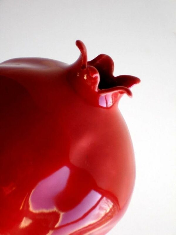 Ceramic Pomegranate Showpiece - 5 Inch Decorative Item - Image 3