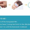 Cooling Gel Patch for Fever Relief - 8 Pack for Kids & Adults