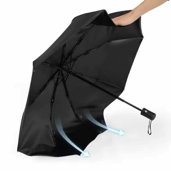 Automatic Open Close Compact Travel Umbrella - Windproof & Lightweight - Image 2