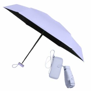 Compact UV Protection Travel Umbrella - Lightweight & Windproof