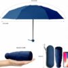Mini Folding Windproof UV Umbrella - Compact & Stylish