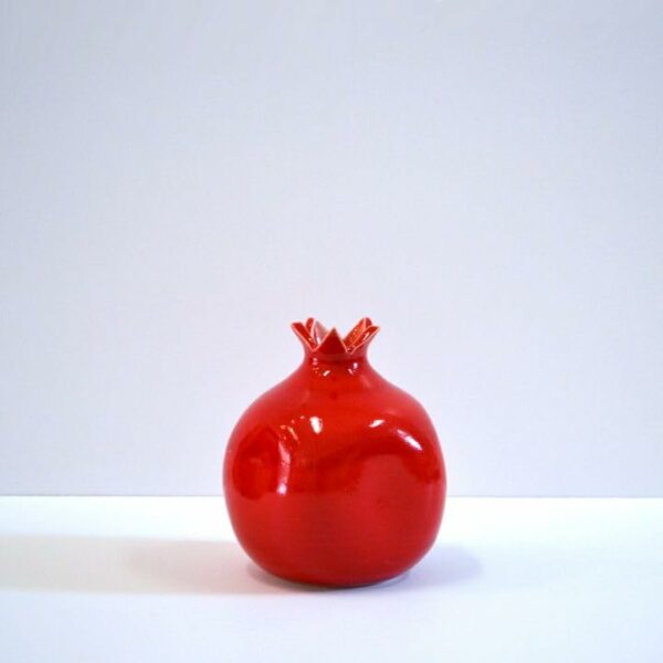 Ceramic Pomegranate Showpiece - 5 Inch Decorative Item - Image 2